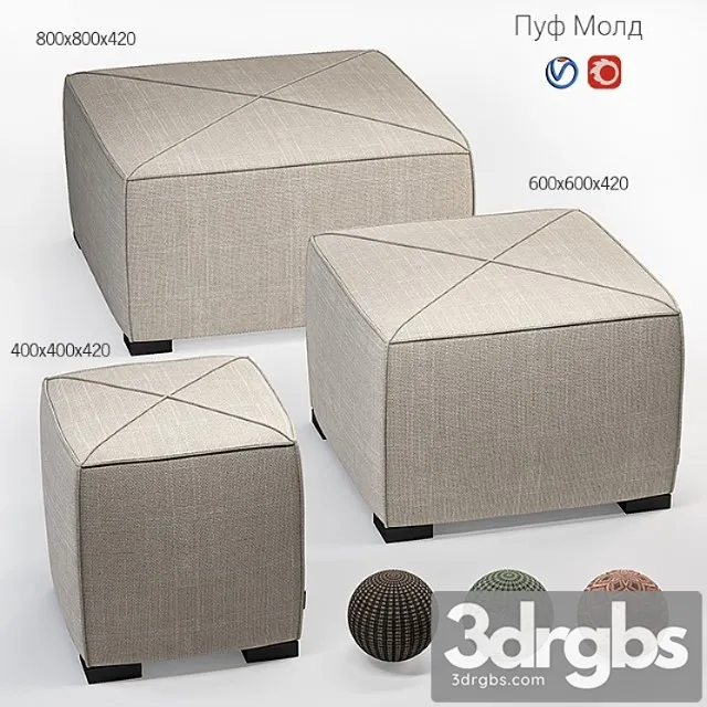 Dantone poof mold Dantone poof mold