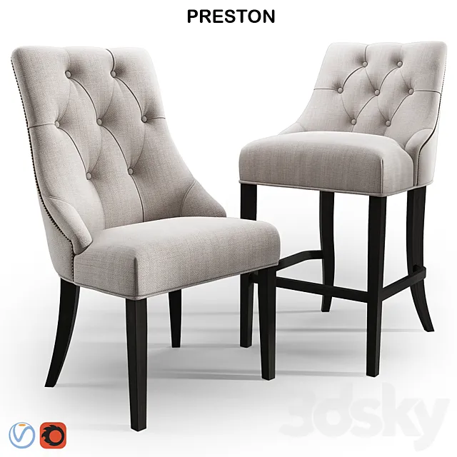 Dantone preston bar 3D Model Dantone preston bar 3D Model