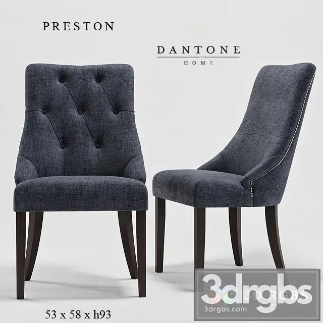 Dantone Preston Chair 3D Model Download Dantone Preston Chair 3D Model Download