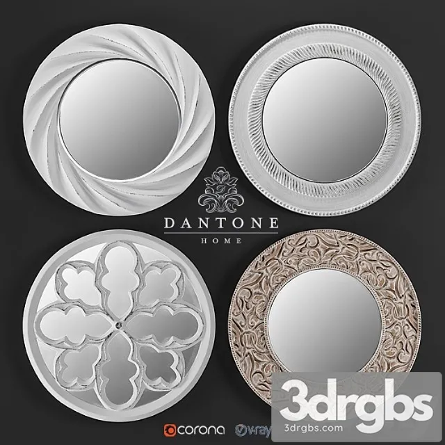 Dantone round mirror 3D Model Download Dantone round mirror 3D Model Download