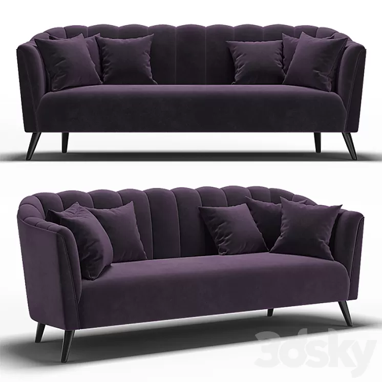 “Dantone | Sofa “”Charlotte””” 3D Model “Dantone | Sofa “”Charlotte””” 3D Model