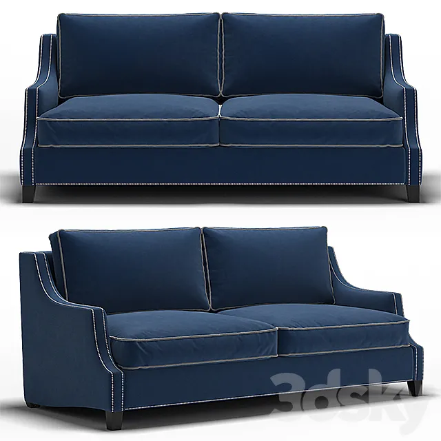 Dantone | Sofa “English Channel” 3D Model