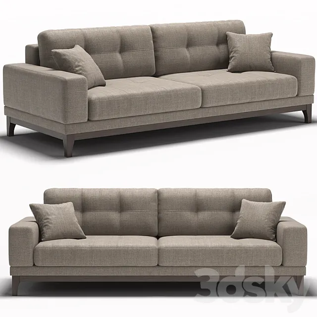 Dantone | Sofa “Foster” 3D Model Dantone | Sofa “Foster” 3D Model