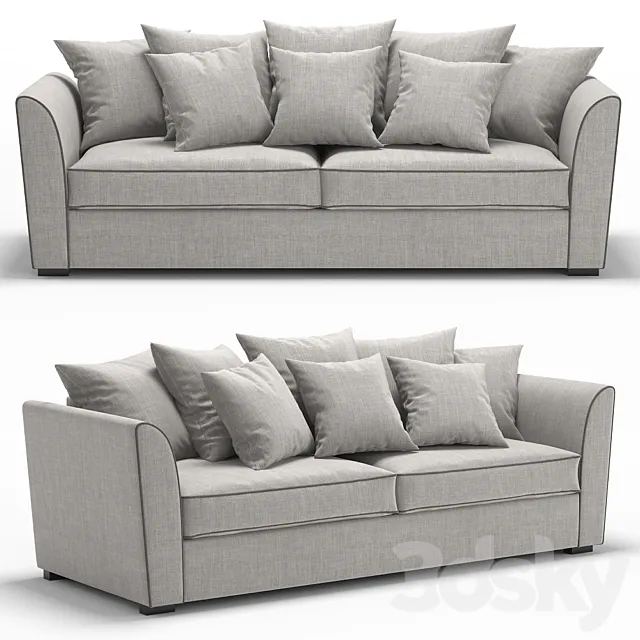 Dantone | Sofa “Naples” 3D Model Dantone | Sofa “Naples” 3D Model