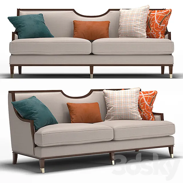 Dantone | Sofa triple “Monterey” 3D Model