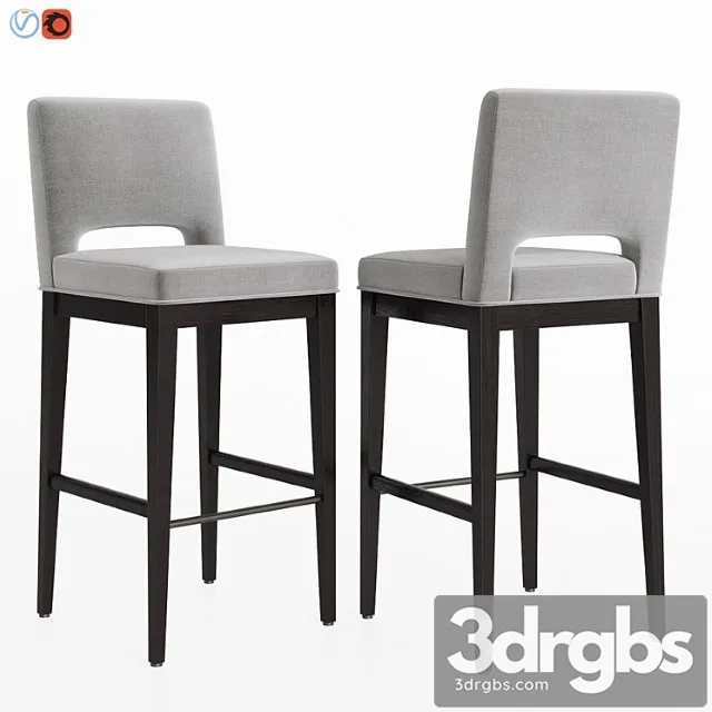 Dantonehome douglas barstool 2 3D Model Download Dantonehome douglas barstool 2 3D Model Download