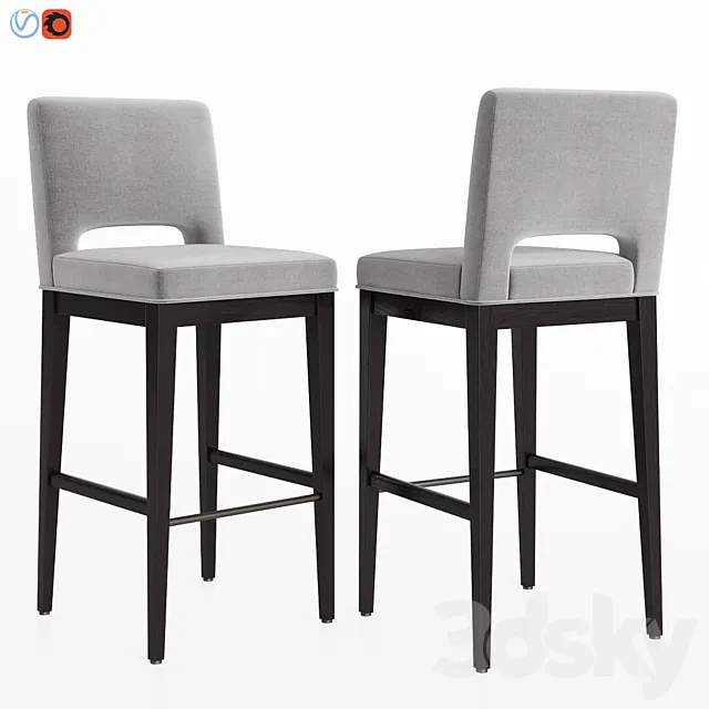 Dantonehome Douglas Barstool 3D Model