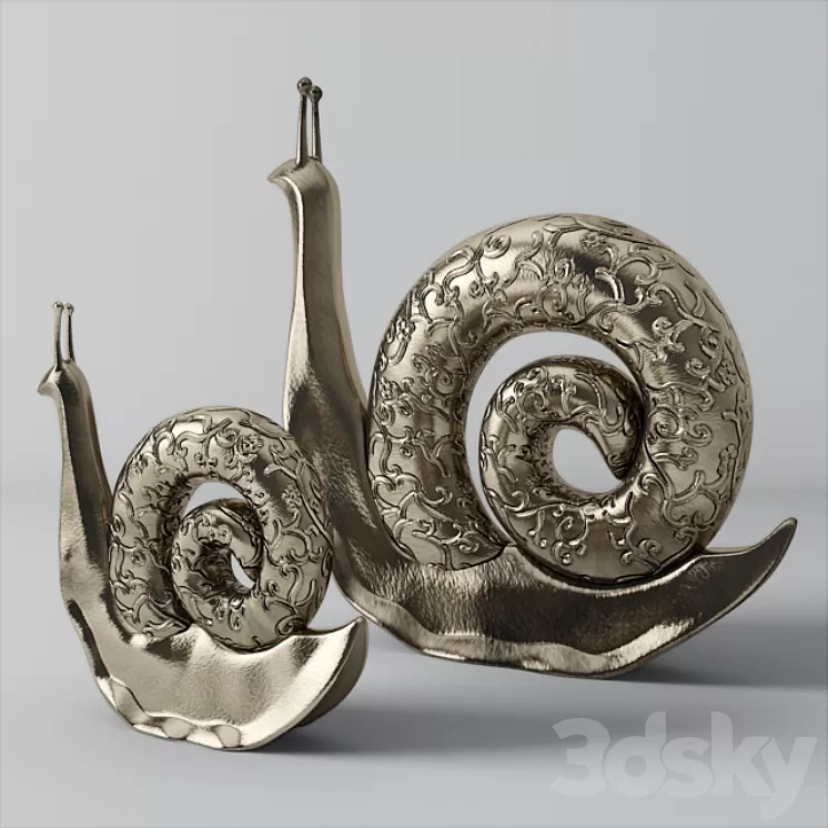 Darchin Snails 3D Model
