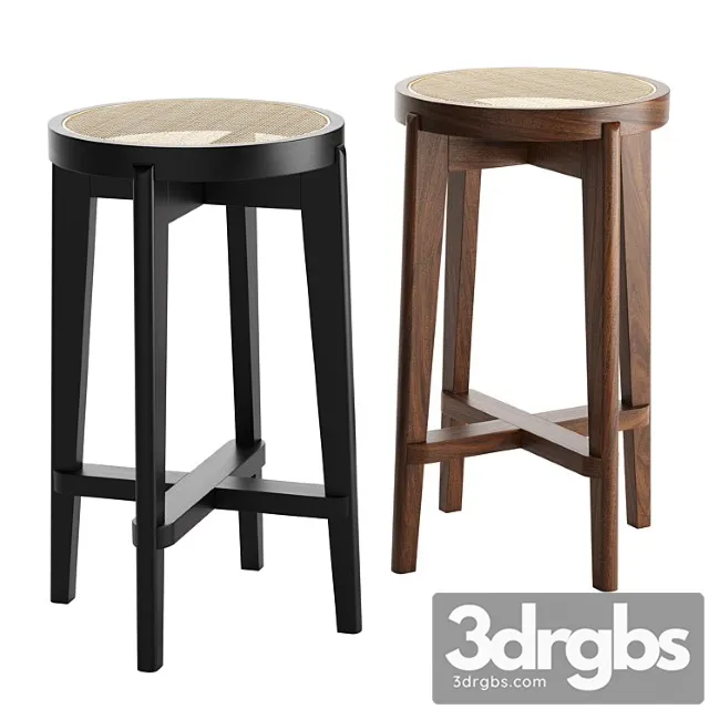 Dareau bar & counter stool by eichholtz 2 3D Model Download Dareau bar & counter stool by eichholtz 2 3D Model Download