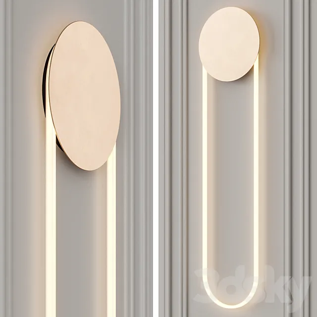 d’Armes RA – Wall light 3D Model