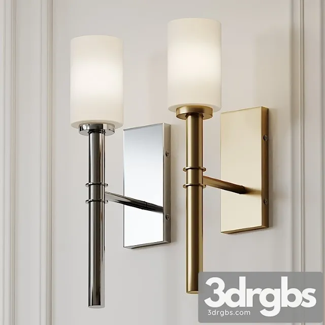 Darrell 1-light wallchiere wall sconce by langley street 3D Model Download Darrell 1-light wallchiere wall sconce by langley street 3D Model Download