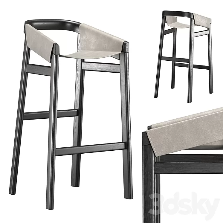 Dartagnan Barstool 3D Model Free Download
