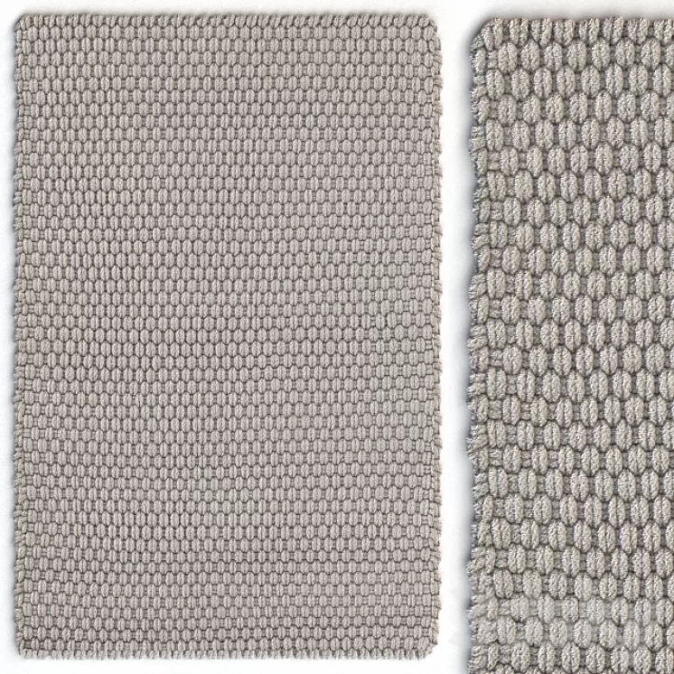 Dash & Albert Rope Fieldstone Rug 3D Model