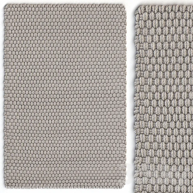 Dash & Albert Rope Fieldstone Rug 3DModel Dash & Albert Rope Fieldstone Rug 3DModel