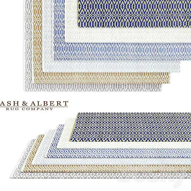 Dash_and_Albert_Carpets 3D Model Dash_and_Albert_Carpets 3D Model
