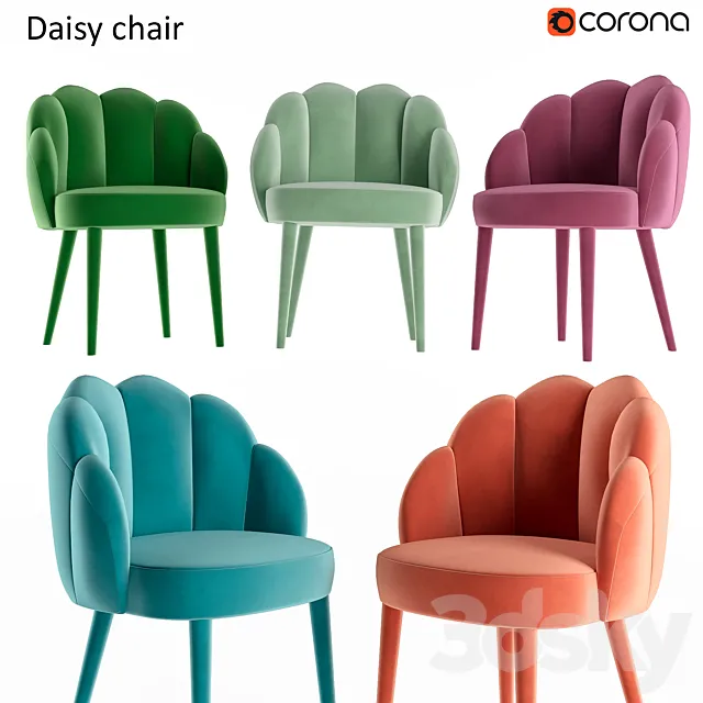 Dasiy Chair munna 3DModel Dasiy Chair munna 3DModel