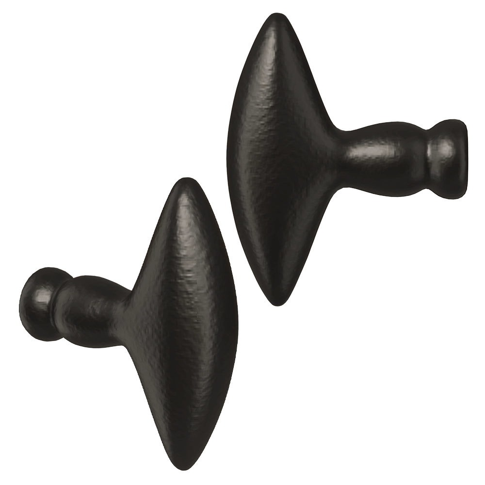 Dauby – Knob BT294 Black 3D Model