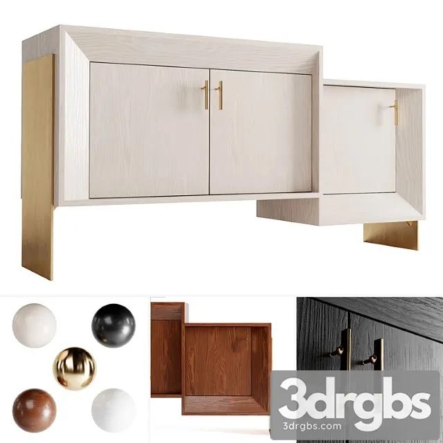 Davana credenza by kelly wearstler (4 materials) Davana credenza by kelly wearstler (4 materials)