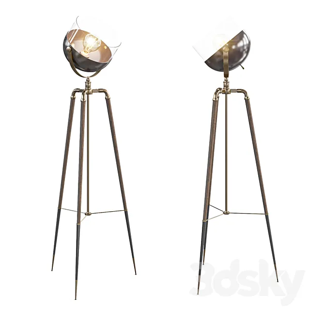 Dave floor lamp mezzo 3DModel