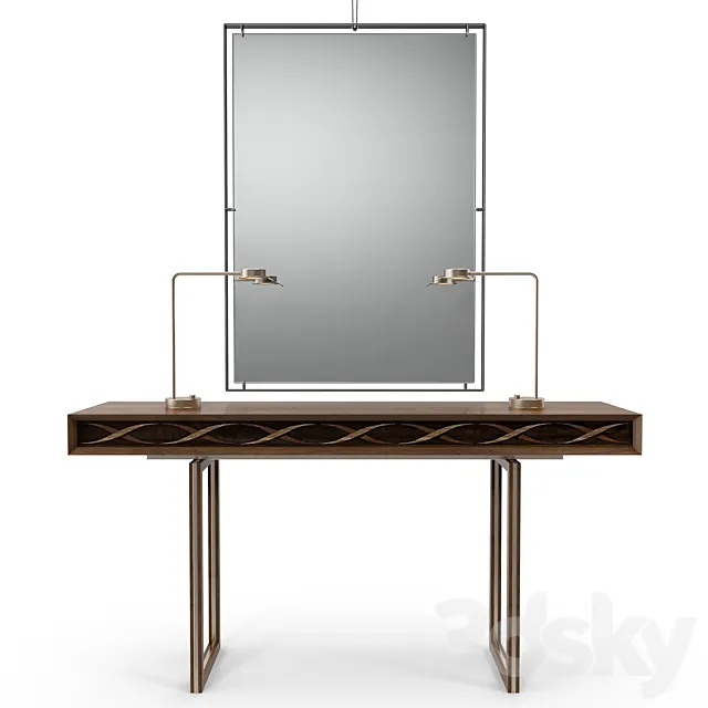 David Linley – Helix console 3D Model