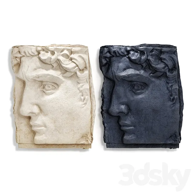 David Michelangelo relief 3DModel David Michelangelo relief 3DModel