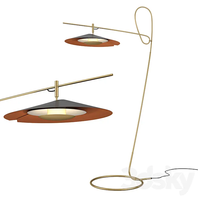 David Weeks Studio Lighting Treble Standing 3DModel David Weeks Studio Lighting Treble Standing 3DModel