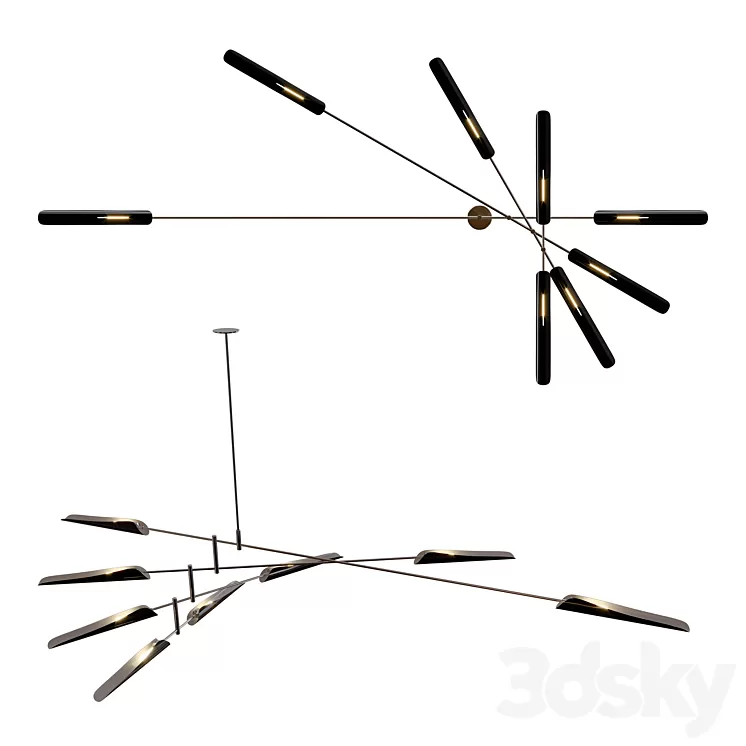 David Weeks Studio / Sarus Mobile No. 428 3D Model David Weeks Studio / Sarus Mobile No. 428 3D Model