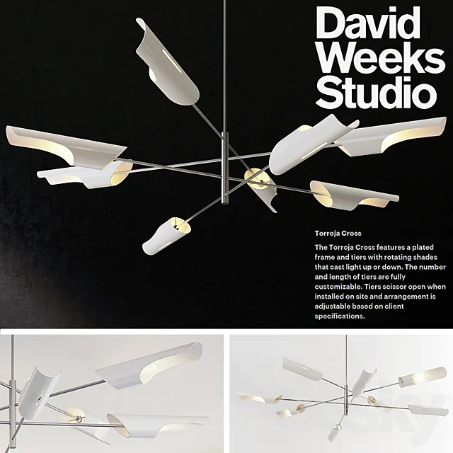 David Weeks Studio – Torroja Cross Lighting 3D Model David Weeks Studio – Torroja Cross Lighting 3D Model