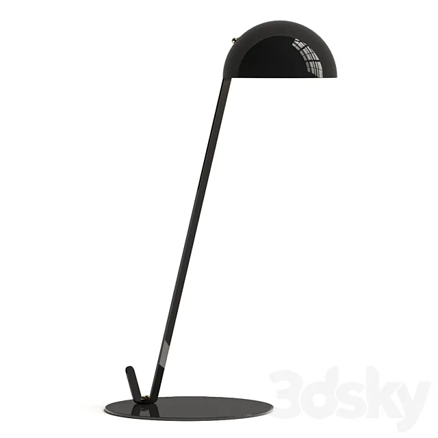 Davide Groppi Post Prandium Table Lamp 3D Model Davide Groppi Post Prandium Table Lamp 3D Model