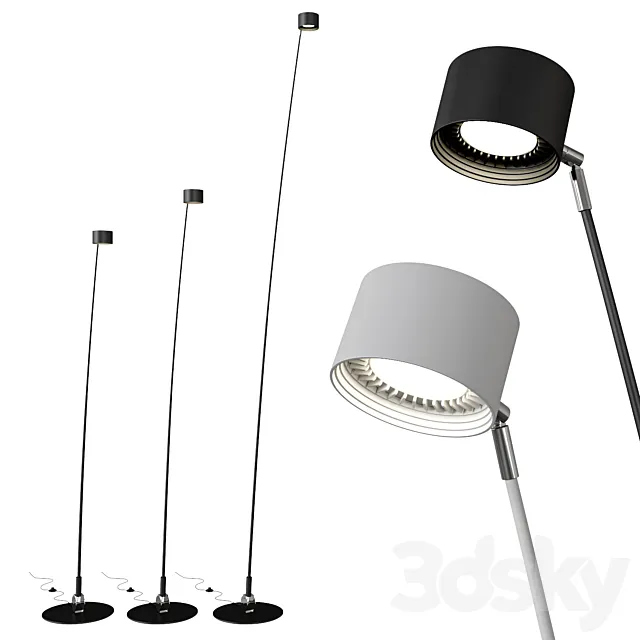 Davide Groppi SAMPEI Floor lamp 3D Model Davide Groppi SAMPEI Floor lamp 3D Model