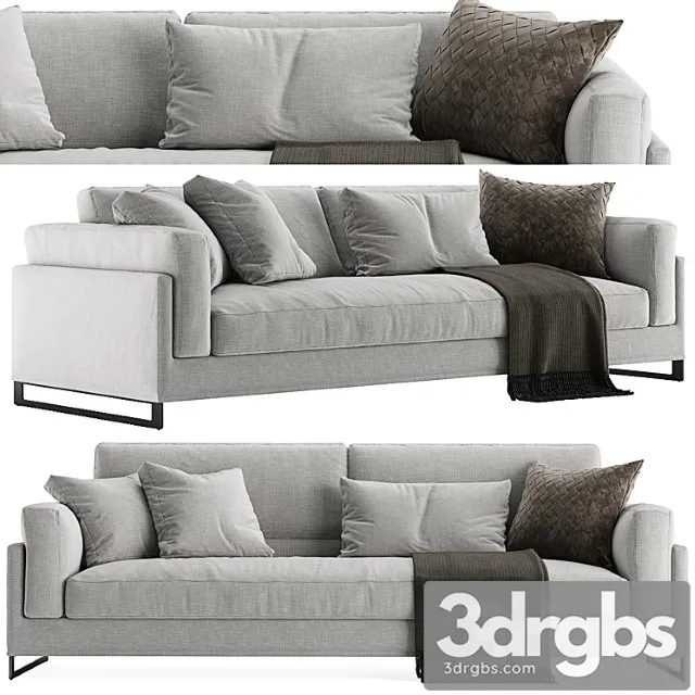 Davis In Sofa By Frigerio Salotti 3D Model Download Davis In Sofa By Frigerio Salotti 3D Model Download