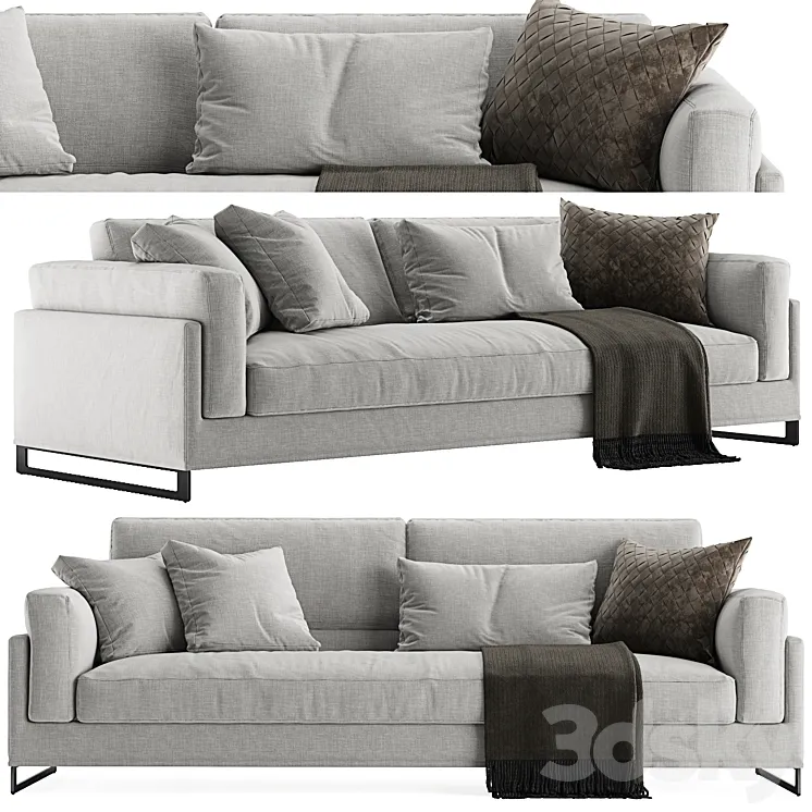 DAVIS IN sofa by Frigerio Salotti 3D Model Free Download