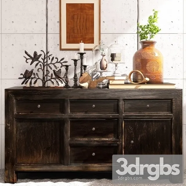 Dawson Media Consoles 3D Model Download