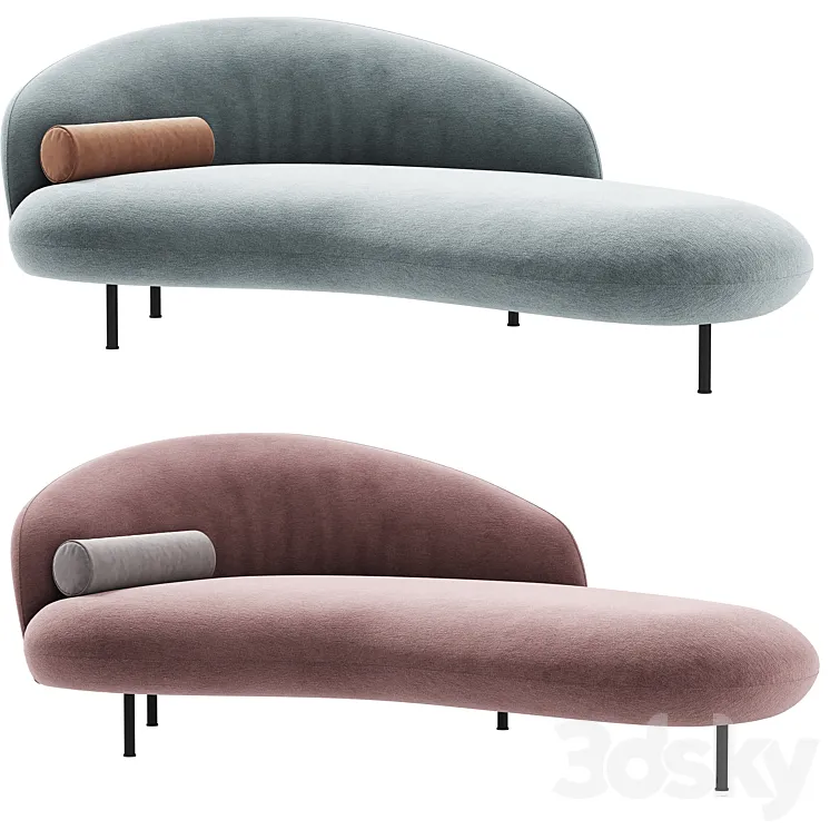 Daybed BANAH by ARTFLEX 3D Model Free Download Daybed BANAH by ARTFLEX 3D Model Free Download