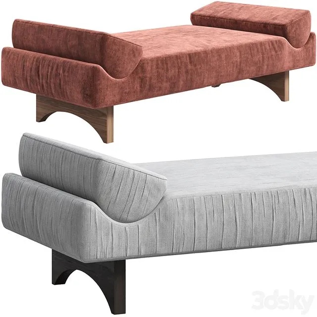 Daybed by Kevin Walz for Ralph Pucci 3D Model
