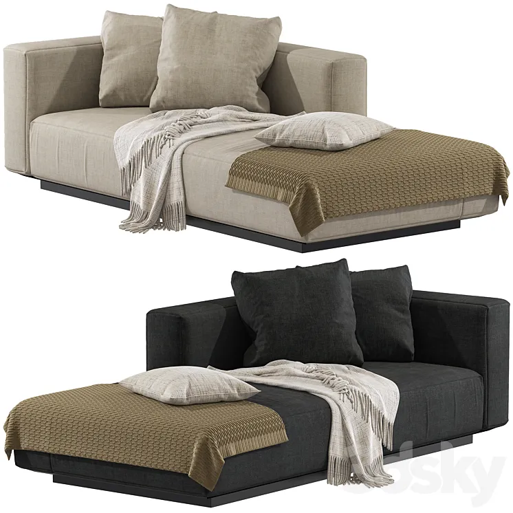 Daybed Grandemare N_53 3D Model Free Download