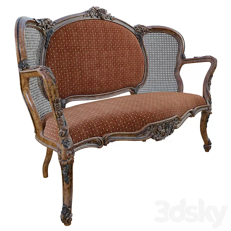 Daybed Vittorio Grifoni 3D Model