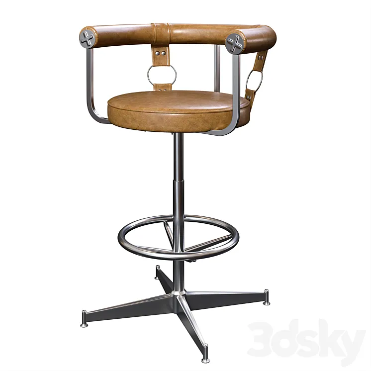 Daystrom bar stool 01 3D Model Free Download Daystrom bar stool 01 3D Model Free Download