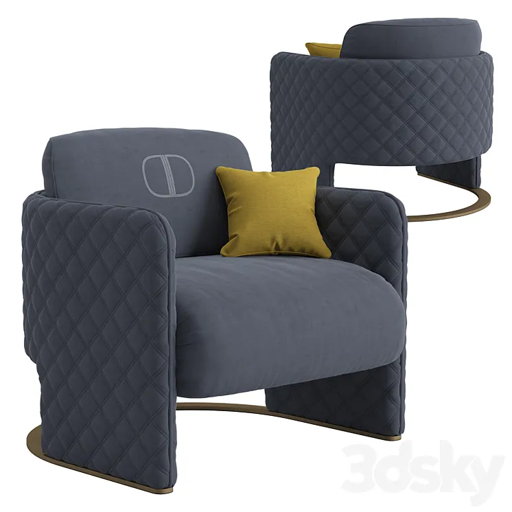 Daytona amy armchair 3D Model Free Download