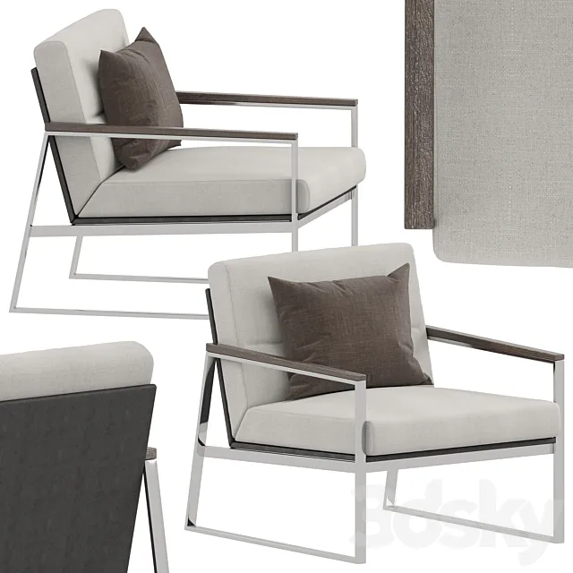Daytona Armchair Ditre Italia 3D Model