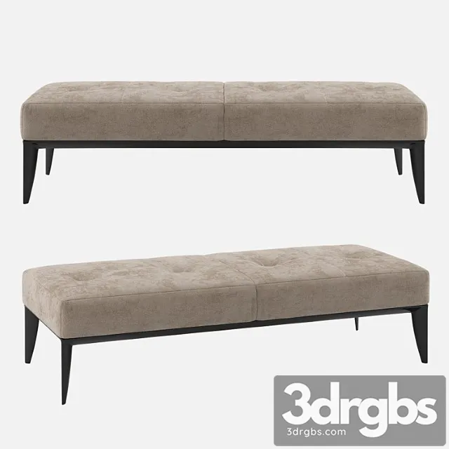 Daytona dante bench 2 3D Model Download