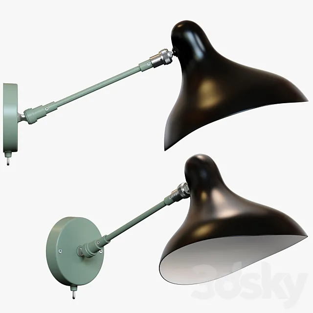 DCW BS5 Wall Light 3DModel DCW BS5 Wall Light 3DModel