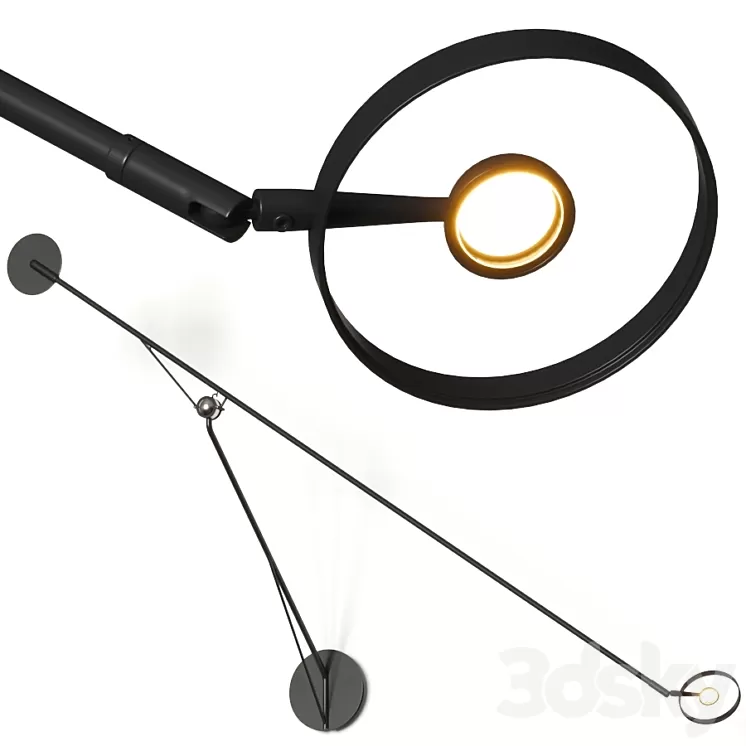 DCW Editions Aaro Wall Lamp 3D Model Free Download DCW Editions Aaro Wall Lamp 3D Model Free Download