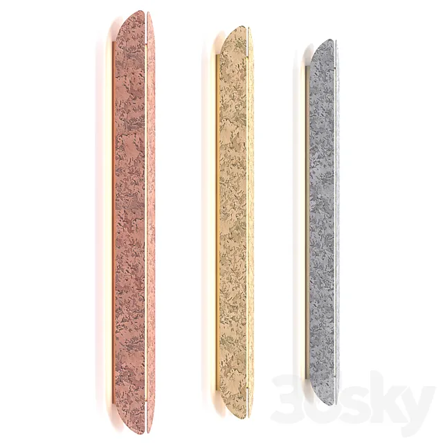 De Castelli Aare Wall Lamps 3D Model