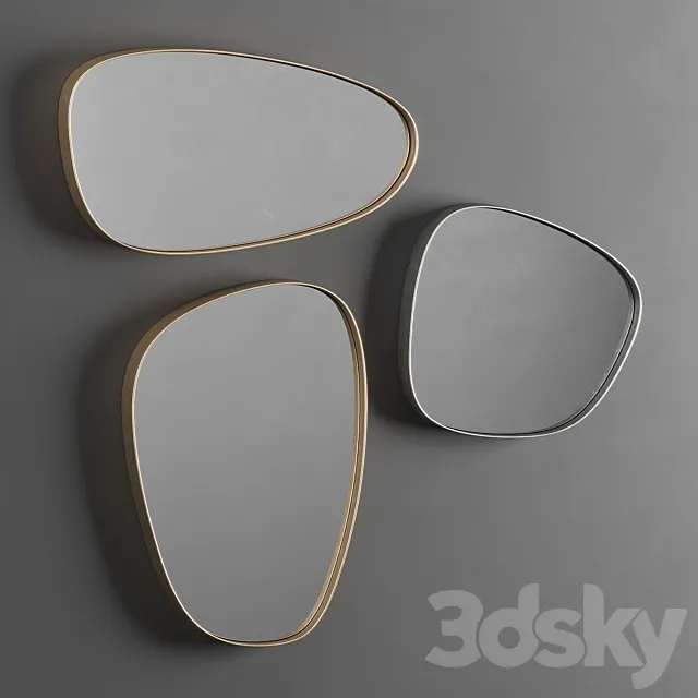 De Castelli Syro Mirror 3D Model