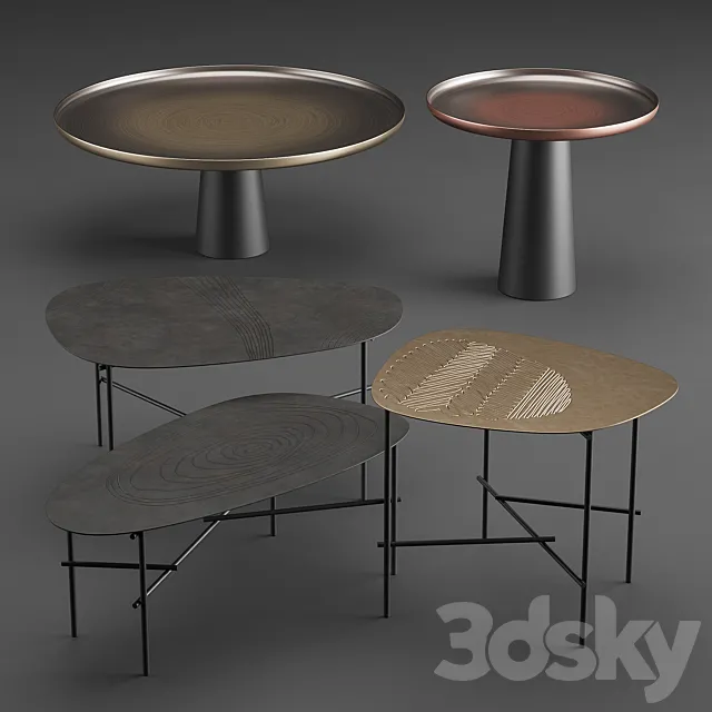 De castelli tables 3DModel