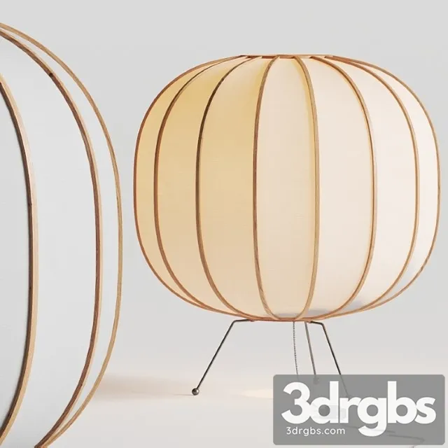 De Padova Bombori Time Style Floor Lamp 3D Model Download