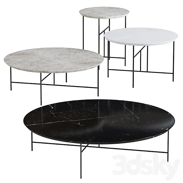 De Padova Sen Coffee table 3D Model De Padova Sen Coffee table 3D Model