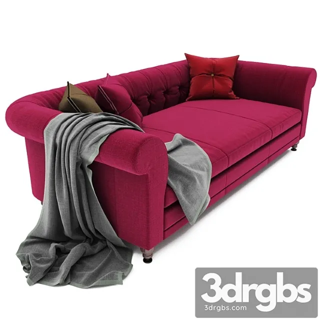 De padovachesterfieldtufted sofa 2 3D Model Download De padovachesterfieldtufted sofa 2 3D Model Download