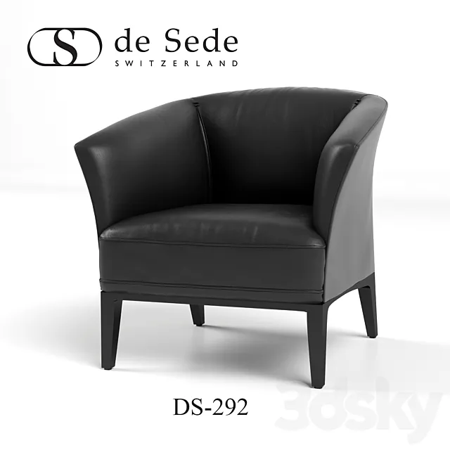 De Sede DS-292 Armchair 3D Model